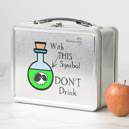 Lunch Box Ne bois pas (En situation)