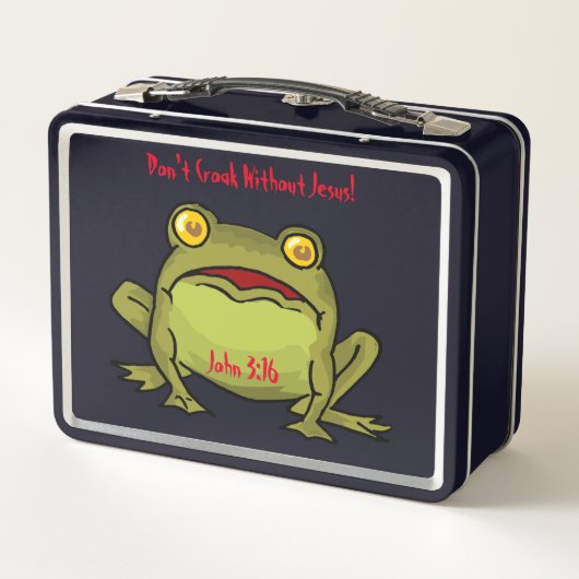 Lunch Box Ne Croquez pas sans Jésus ! (Dos)