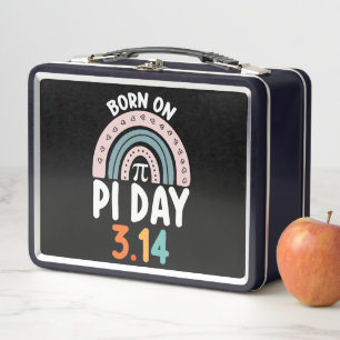 Lunch Box Né le jour de Pi Anniversaire Math Drôle