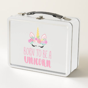 Lunch Box Né pour être un Imaginaire magique Unicorne