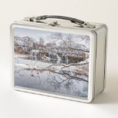 Lunch Box Neige Au Barrage Finley (Devant)