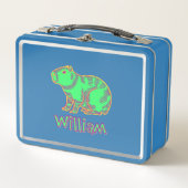Lunch Box Neon Capybara  (Devant)