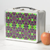 Lunch Box Neon Mandala – Pause déjeuner psychédélique (En situation)