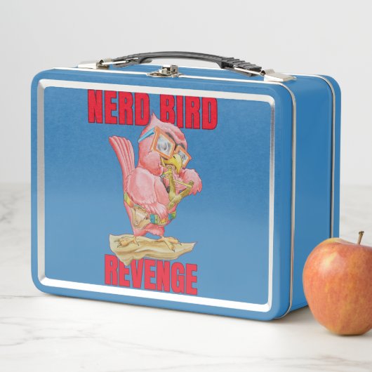 Lunch Box Nerd Bird pour enfants (En situation)