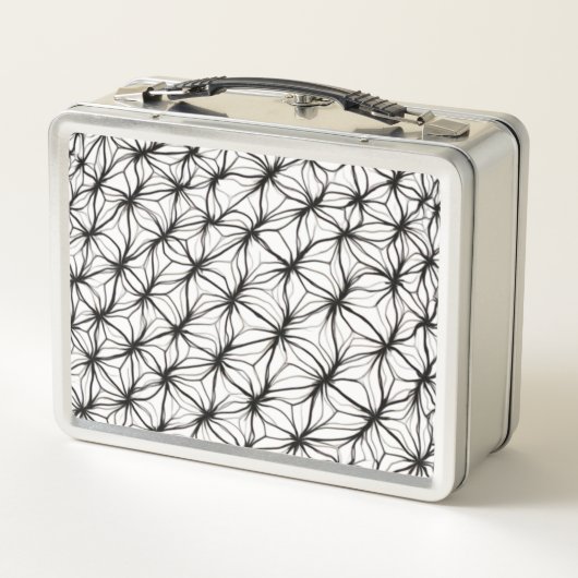 Lunch Box Net Geometry – Diamond Mesh Abstract (Dos)
