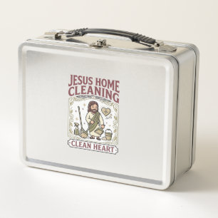 Lunch Box Nettoyage de la maison de Jésus Nettoyage du cœur