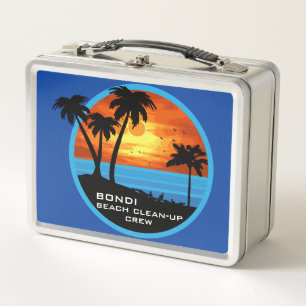 Lunch Box Nettoyage de plage - Debout équipage bénévole