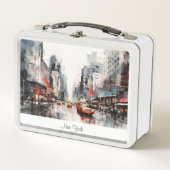 Lunch Box New York, paysage peint (Devant)