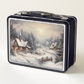 Lunch Box Nice village la nuit de Noël (Dos)