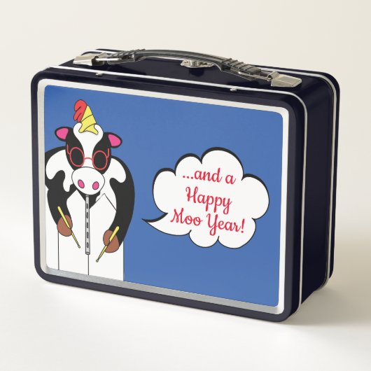 Lunch Box Noël à la vache (Dos)
