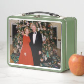 Lunch Box Noël du président américain Bill Clinton et Hillar (En situation)