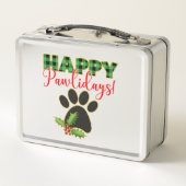 Lunch Box Noël Pawliday | Joyeux jour férié pour Amoureux de (Dos)