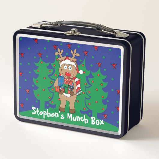 Lunch Box Noël Rudolf (Devant)