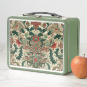 Lunch Box Noël victorien/classique/Vintage (En situation)
