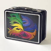 Lunch Box noeud arc-en-ciel (Dos)
