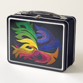 Lunch Box noeud arc-en-ciel