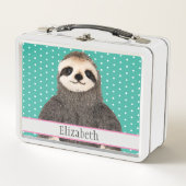 Lunch Box Nom animal mignon personnalisé (Devant)