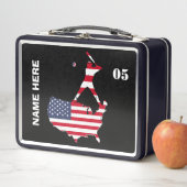 Lunch Box Nom de base-ball Vintage personnalisé (En situation)