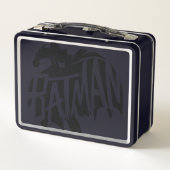 Lunch Box Nom de la brosse à encre Batman (Dos)