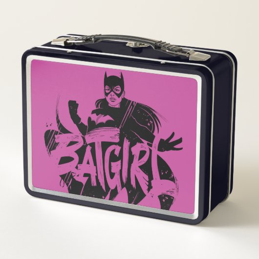 Lunch Box Nom de la brosse d'encre Batgirl (Dos)
