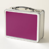 Lunch Box Nom de motif rouge mignon de flamant rose (Dos)