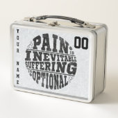 Lunch Box Nom et numéro Boîte à lunch de hockey sur mesure (Devant)