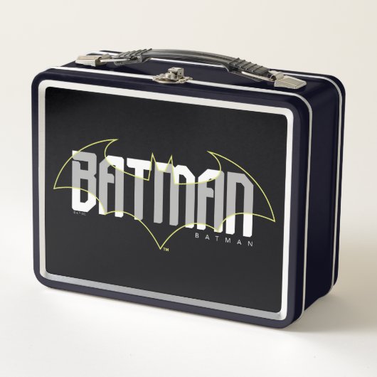 Lunch Box Nom Hi-Tech Batman Graphique (Devant)