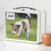 Lunch Box Nom Jack Avec Fox Terrier, (En situation)