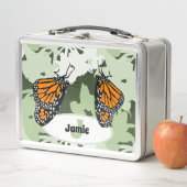 Lunch Box Nom mignon Premier Monarque Papillon vert (En situation)