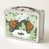 Lunch Box Nom mignon Premier Monarque Papillon vert (Devant)