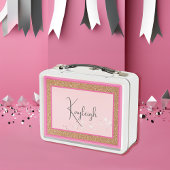 Lunch Box Nom personnalisé | Collection de poupées de mode r