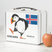 Lunch Box Nom personnalisé Islande (En situation)