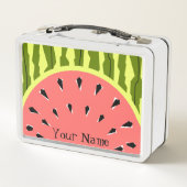 Lunch Box Nom rose de la pastèque (Dos)