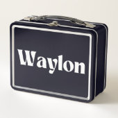 Lunch Box Nom Waylon Personnalisé (Devant)