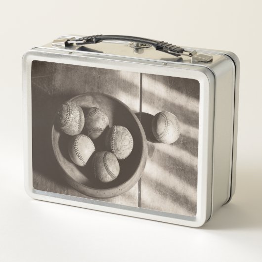 Lunch Box Nostalgie du baseball - Baseballs (Dos)