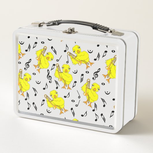 Lunch Box Notes de musique Trombone Chick (Devant)