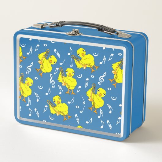 Lunch Box Notes de musique Trombone Chick (Devant)
