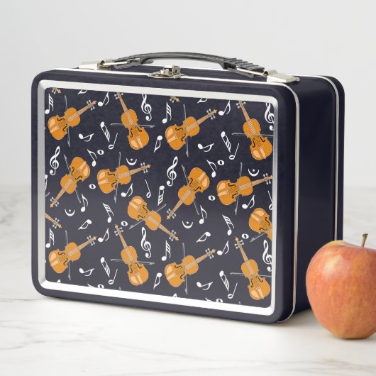 Lunch Box Notes de musique violon (En situation)