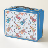 Lunch Box Notes de violon et de musique (Dos)