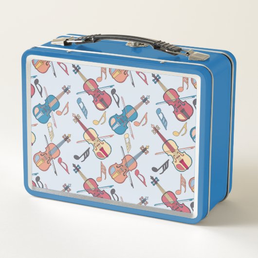 Lunch Box Notes de violon et de musique (Dos)