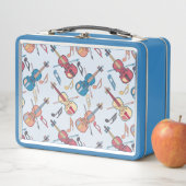 Lunch Box Notes de violon et de musique (En situation)