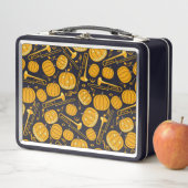 Lunch Box Notes musicales citrouille Trombone (En situation)