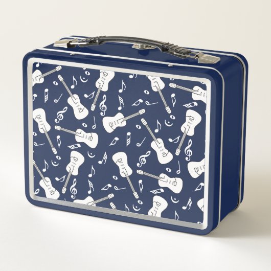 Lunch Box Notes musicales de Guitare Lines (Dos)