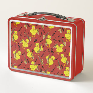 Lunch Box Notes musicales de Sax Chick Saxophones
