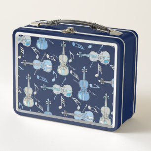 Lunch Box Notes musicales de violons à la ligne