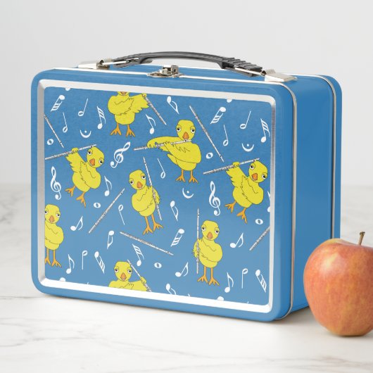 Lunch Box Notes musicales Flute Chick (En situation)