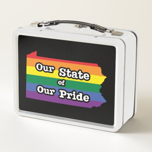Lunch Box Notre État de notre fierté| Pennsylvanie (Dos)