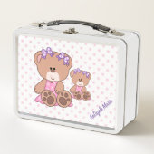 Lunch Box Nounours mamma et bébé (Devant)