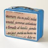 Lunch Box Nourriture (Dos)