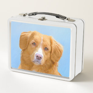 Lunch Box Nouvelle-Écosse Peinture de chien pour ramper le
